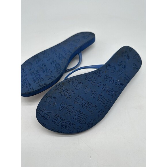 Coach Kali Jelly Sz. 8B Flip Flops - Picture 7 of 7